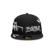 Graphic 59fifty Fitted Cap Μαύρο