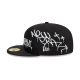 Graphic 59fifty Fitted Cap Μαύρο