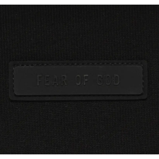 Fear of God Essentials Arch Logo T-shirt Jet Black Μαύρο