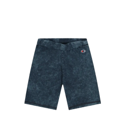 Champion Wash Treatment High Waist Shorts Μπλέ