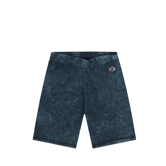 Champion Wash Treatment High Waist Shorts Μπλέ