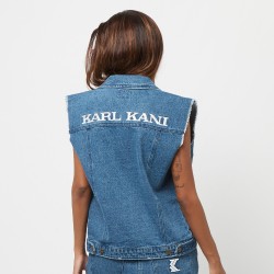 Karl Kani OG Denim Vest Vintage Μπλε
