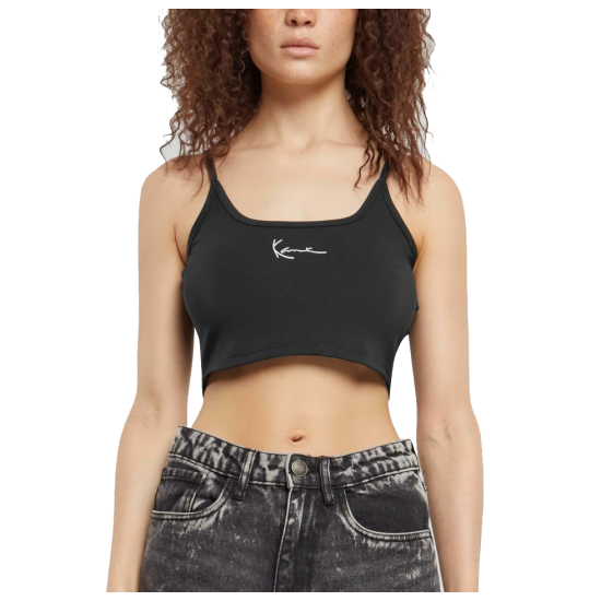 Karl Kani SMALL SIGNATURE ESSENTIAL CROP  Μαύρο