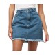 Karl Kani OG Denim Skirt Vintage Μπλε