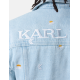 Karl Kani DAISY TRUCKER JACKET UNISEX Μπλε