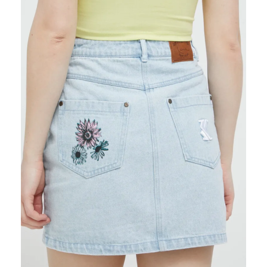 KARL KANI OG DENIM SKIRT  Μπλε
