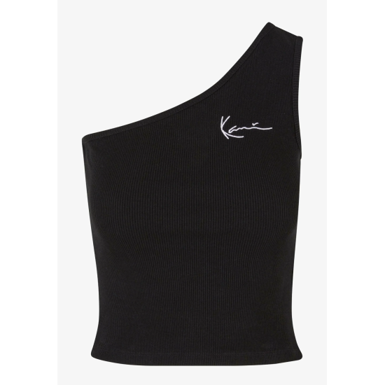 Karl Kani CHST SIGNATURE ESSENTIAL ASYMMETRIC Top Μαύρο