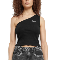 Karl Kani CHST SIGNATURE ESSENTIAL ASYMMETRIC Top Μαύρο