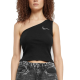 Karl Kani CHST SIGNATURE ESSENTIAL ASYMMETRIC Top Μαύρο