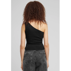 Karl Kani CHST SIGNATURE ESSENTIAL ASYMMETRIC Top Μαύρο