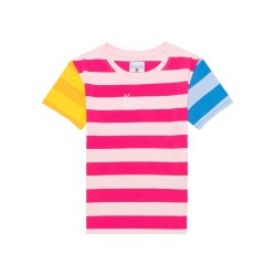 Karl Kani Signature Block Stripe Tee Πολύχρωμο
