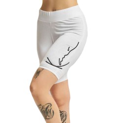Karl Kani Women's Signature Cycling Shorts Άσπρο