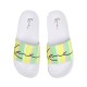KARL KANI SIGNATURE PINSTRIPE POOL SLIDES Πράσινο Πολύχρωμο