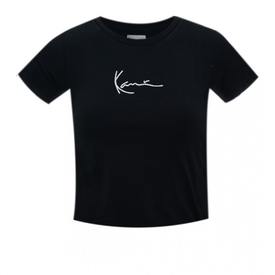 Karl Kani Small Signature Short Tee Μαύρο