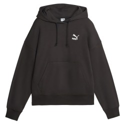 Puma Classics Oversized Hoodie Μαύρο
