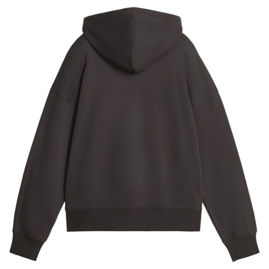 Puma Classics Oversized Hoodie Μαύρο
