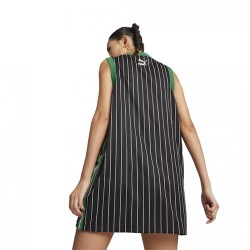 PUMA TEAM FOR THE FANBASE Mesh Tank Dress Μαύρο