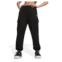 Puma Dare To Relaxed Cargo Sweatpants – Black Μαύρο