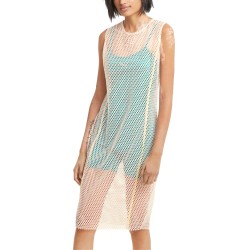 Puma Evide Mesh Dress Ροζ