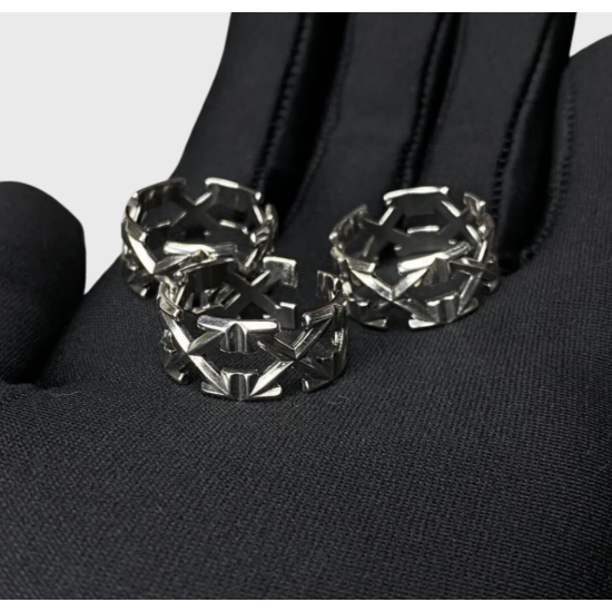 HYPER Multi Arrow Ring Silver