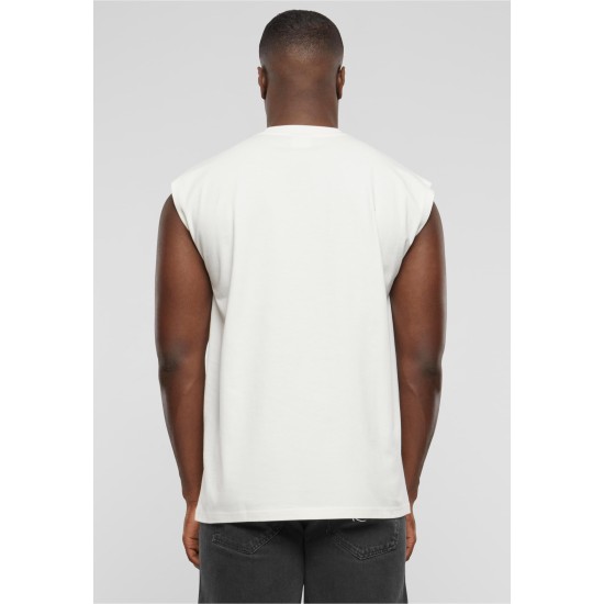 Karl Kani Small Signature Essential Sleeveless Tee off white
