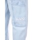 Karl Kani Retro Baggy Workwear Denim Bleached Blue Μπλε