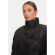 KARL KANI OG AOP Crop Puffer Jacket Μαύρο