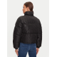 KARL KANI OG AOP Crop Puffer Jacket Μαύρο