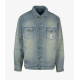 KARL KANI Og Os Padded Denim Jacket Μπλε