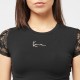 Karl Kani Signature Back Lace Short Tee Μαύρο