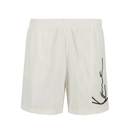 Karl Kani Signature Swim Shorts Μπεζ