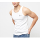 Karl Kani Chest Signature Essential Waffle Tanktop Άσπρο