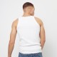 Karl Kani Chest Signature Essential Waffle Tanktop Άσπρο