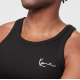 Karl Kani Chest Signature Essential Waffle Tanktop Μαύρο