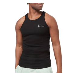 Karl Kani Chest Signature Essential Waffle Tanktop Μαύρο