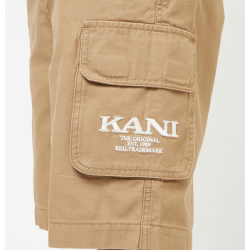 Karl Kani Retro Washed Cargo Shorts Μπεζ