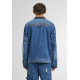 Karl Kani OG WASHED - Denim jacket - indigo