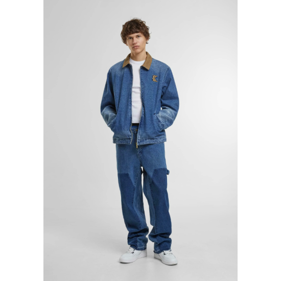 Karl Kani OG WASHED - Denim jacket - indigo