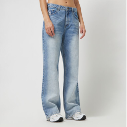 Karl Kani OG Five Pocket Straight Leg Denim  Mid Blue
