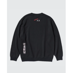 KAWS  Warhol Graphic Sweatshirt Black Μαύρο