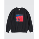 KAWS  Warhol Graphic Sweatshirt Black Μαύρο