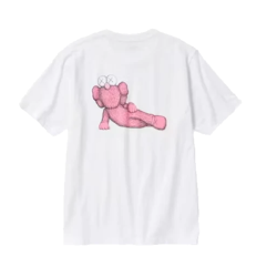 KAWS x UNIQLO UT Short Sleeve Graphic Tee White Άσπρο