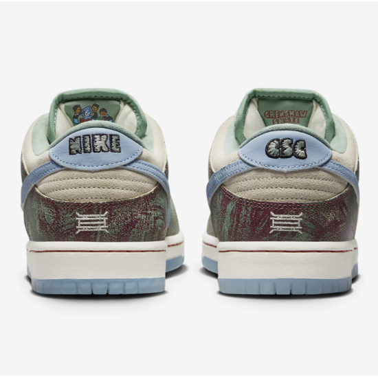 Crenshaw Skate Club x Nike SB Dunk Low Πολύχρωμο