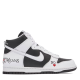 Nike SB Dunk High Supreme By Any Means Black Άσπρο Μαύρο