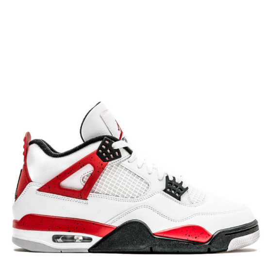 Jordan 4 Retro Red Cement  Άσπρο