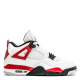 Jordan 4 Retro Red Cement  Άσπρο