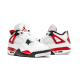 Jordan 4 Retro Red Cement  Άσπρο