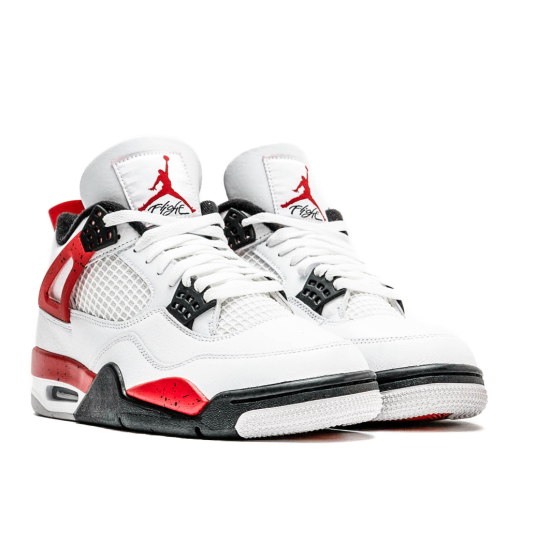 Jordan 4 Retro Red Cement  Άσπρο