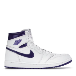 Jordan 1 Retro High Court Purple Άσπρο Μωβ