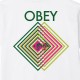 OBEY DOUBLE VISION CLASSIC T-SHIRT-WHITE